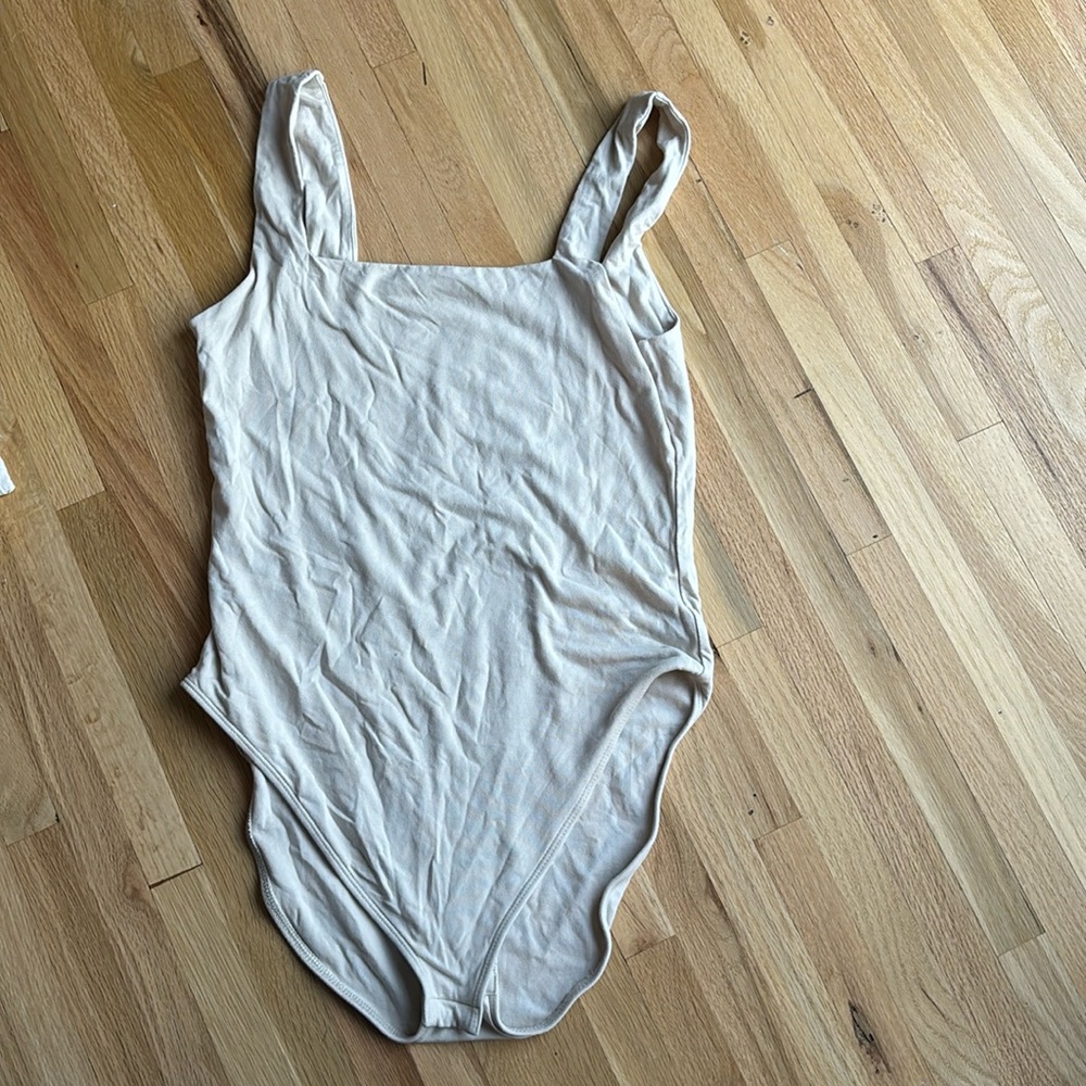 Tan bodysuit
